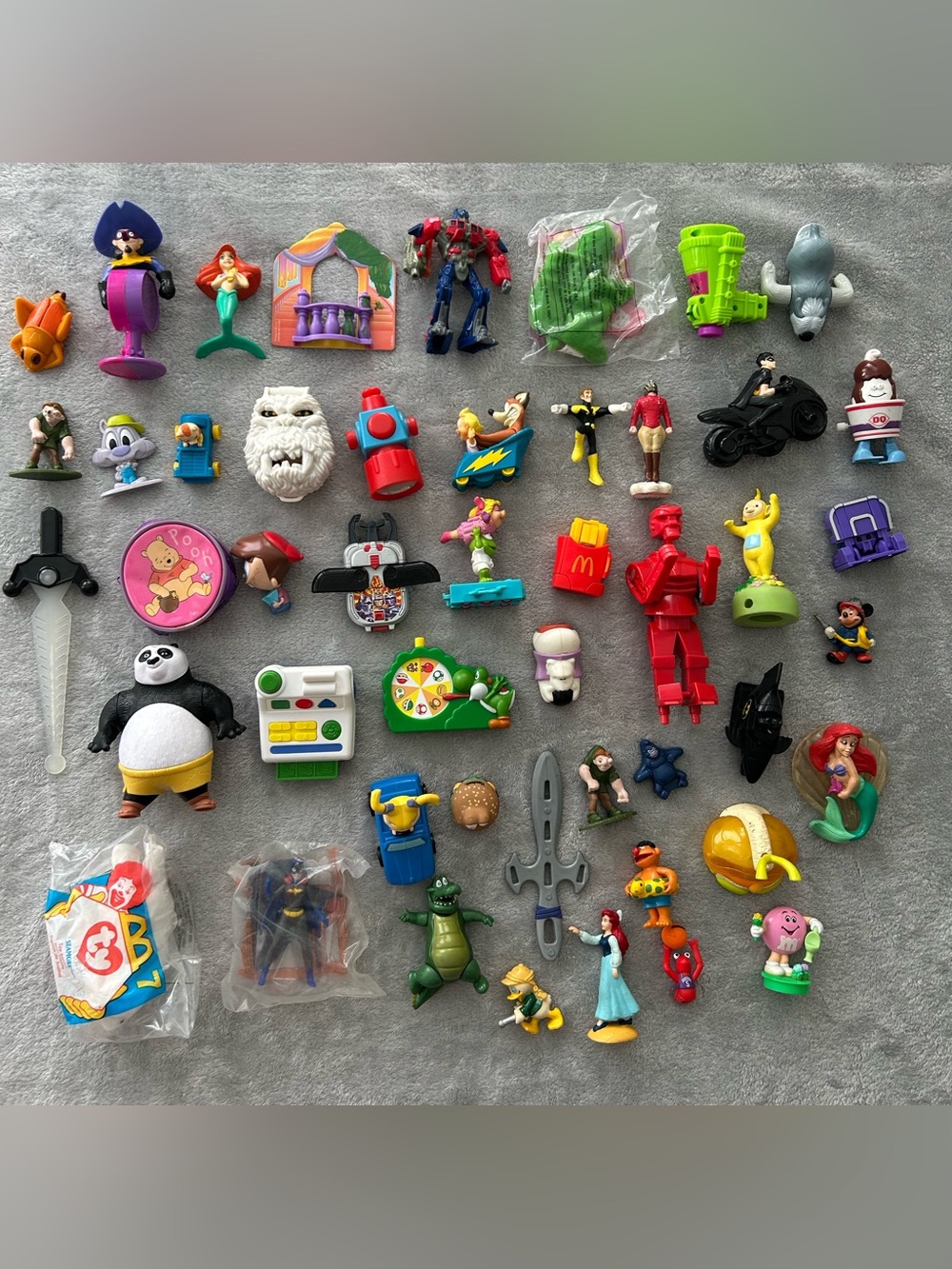 Huge Lot of 48 McDonald’s Happy Meal Toys Fast Food Prizes Vintage 90s 2000s